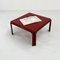 Burgundy Arcadia Coffee Table by Vico Magistretti for Artemide, 1980s 2