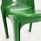 Grüner Selene Stuhl von Vico Magistretti für Artemide, 1970er 5