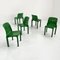 Grüner Selene Stuhl von Vico Magistretti für Artemide, 1970er 3