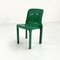 Chaise Selene Verte par Vico Magistretti pour Artemide, 1970s 3