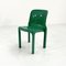 Green Selene Chair by Vico Magistretti for Artemide, 1970s 3