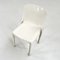 Weißer Selene Stuhl von Vico Magistretti für Artemide, 1970er 6