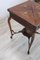 Tavolo da gioco in legno di noce intarsiato, anni '40, Immagine 12