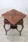 Inlay Walnut Game Table, 1940s 6