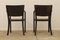 Bentwood Writing Desk Armchairs, Czechoslovakia, 1950s, Set of 2, Image 3