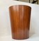 Swedish Teak Waste Paper Bin by Martin Åberg for Servex, 1960s 6