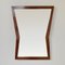 Miroir Mid-Century Moderne en Bois, Italie, 1960s 10