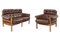 Living Room Armchairs attributed to Sven Ellekaer for Coja, 1960s, Set of 2 1