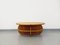 Vintage Modernist Oval Coffee Table in Pine, 1970s 1