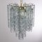 Italian Murano Glass Suspension Chandelier, 1990s 5