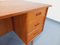 Vintage Scandinavian Teak Double-Sided Desk, 1960s, Image 4