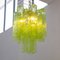 Italian Murano Glass Suspension Chandelier, 1990s 8