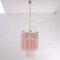 Italian Murano Glass Suspension Chandelier, 1990s 3