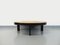 Vintage Oval Coffee Table Dark Wood and Ceramic by Roger Capron for Vallauris, 1960s 11