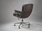 ES104 Time Life Lobby Chair in Dark Chocolate Brown Leather by Eames for Vitra, 2000s 9