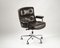 ES104 Time Life Lobby Chair in Dark Chocolate Brown Leather by Eames for Vitra, 2000s 4