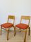 Wooden School Chairs by Ton, 1980s, Set of 2 1