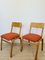 Wooden School Chairs by Ton, 1980s, Set of 2, Image 1