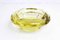 Yellow Murano Glass Ashtray in Murano Glass, 1960s, Image 9