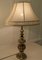 Large Bulbous Brass Table Lamps, 1890s, Set of 2 5
