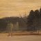 Franz Bombach, Landschaft, 1900, Öl auf Leinwand, Gerahmt 10