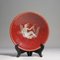 Argenta Dish in Red Colour by Wilhelm Kåge for Gustavsberg, 1930s, Image 1