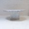 Tavolino da caffè ottagonale in marmo di Cararra, anni '70, Immagine 2