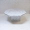Cararra Marble Octagonal Coffee Table, 1970s, Image 3