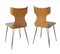 Italienische Mid-Century Stühle aus Bugholz von Carlo Ratti, 1960er, 2er Set 2