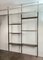 Libreria modulare vintage in legno e acciaio, Italia, anni '60, Immagine 7