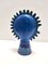 Postmodern Rimini Blue Sole Ceramic Head by Aldo Londi for Bitossi, Sardinia, Italy, 1970s 6