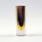 Mid-Century Faceted Sommerso Glass Vase attributed to Flavio Poli for Alessandro Mandruzzato, Italy, 1960s, Image 2