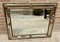 French Directoire Gilded Carved Wood Wall Mirror, 1940s 4