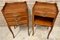 French Cherry You and Me Nightstands with Drawers and Open Shelf, 1960s, Set of 2 9