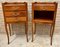 French Cherry You and Me Nightstands with Drawers and Open Shelf, 1960s, Set of 2 4