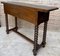 Early 20th Century Spanish Carved Console Table with Turned Legs, 1940s 13