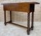 Early 20th Century Spanish Carved Console Table with Turned Legs, 1940s 7