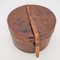 Round Leather Collar Box, 1900s, Image 2