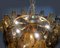Lámpara de araña Sputnik Poliedro estilo italiano de cristal de Murano de Simoeng, Imagen 2