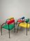 Postmodern Vienna Chairs by Rodney Kinsman for Bieffeplast, 1980s, Set of 4 19
