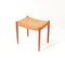 Tabouret Mid-Century Moderne en Teck Modèle 80a par Niels Otto Møller pour JL Møllers, 1960s 1