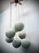 Mid-Century Cascade Lamp in Teak & Granules Balls, 1970s 1