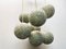 Mid-Century Cascade Lamp in Teak & Granules Balls, 1970s, Image 6