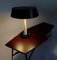 Mid-Century Italian Table Lamp in Enamelled Aluminum and Brass, Italy, 1950s 11