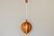 Danish Wooden Pendant Lamp, 1970s, Image 1