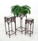 Glass & Metal Nesting Tables, 1980s, Set of 3 14