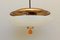 Lámpara colgante de altura ajustable de WMF Ikora Design, años 50, Imagen 6