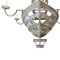 Boat -Shaped 10 Light Chandelier with Murano Glass Cards 6