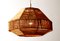 Lámpara Mid-Century de sisal, años 60, Imagen 8