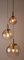 Grande Lampe à Suspension avec Trois Boules de Verre Cascade de Glashütte Limburg 10